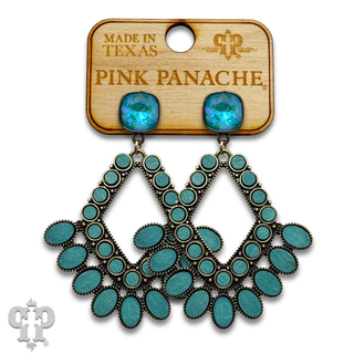 Chandelier earring, Austrian crystal