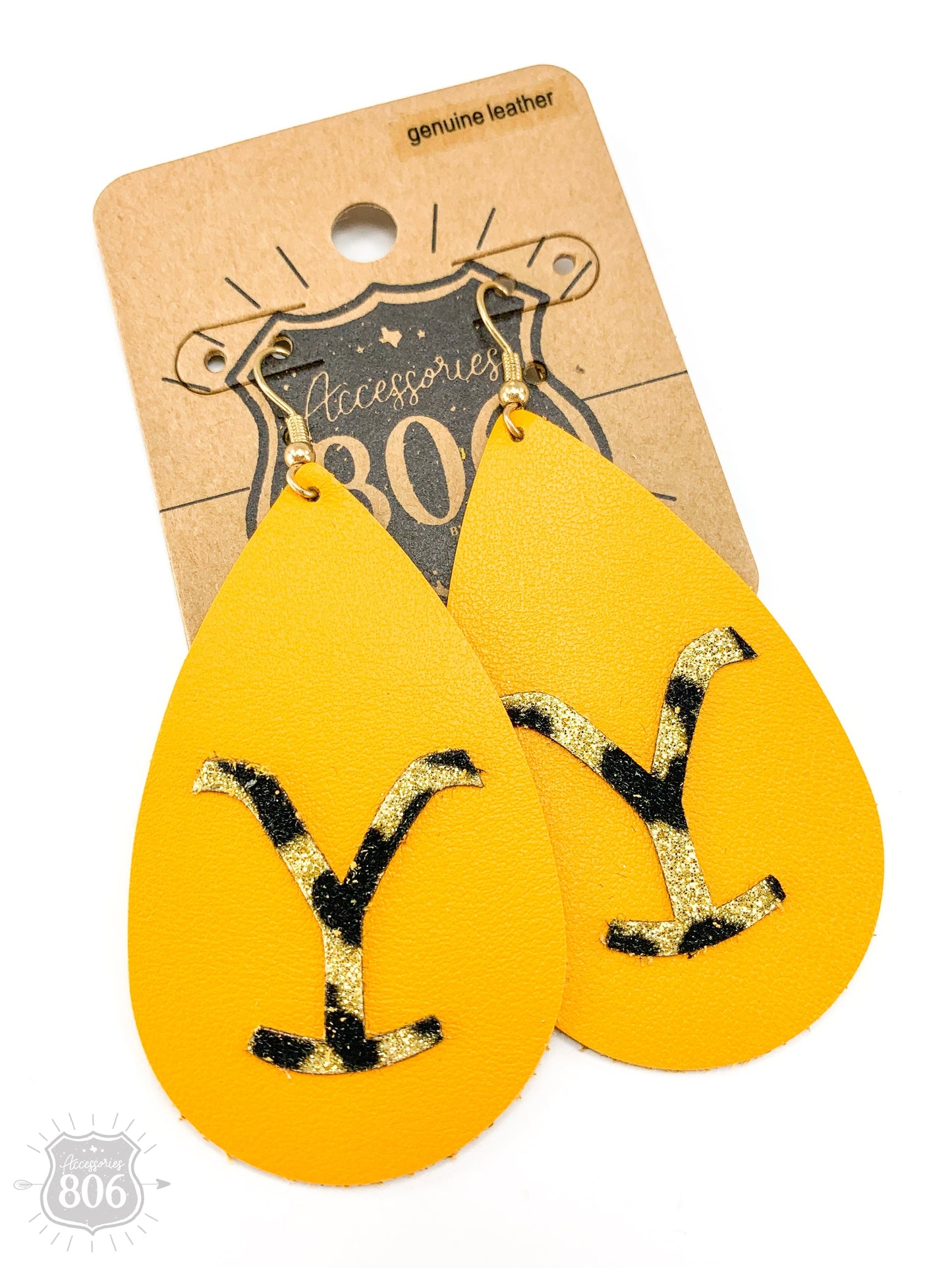 Teardrop "Y" brand earring, last call