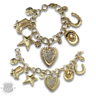 Western charm bracelet
