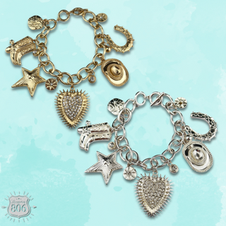 Western charm bracelet