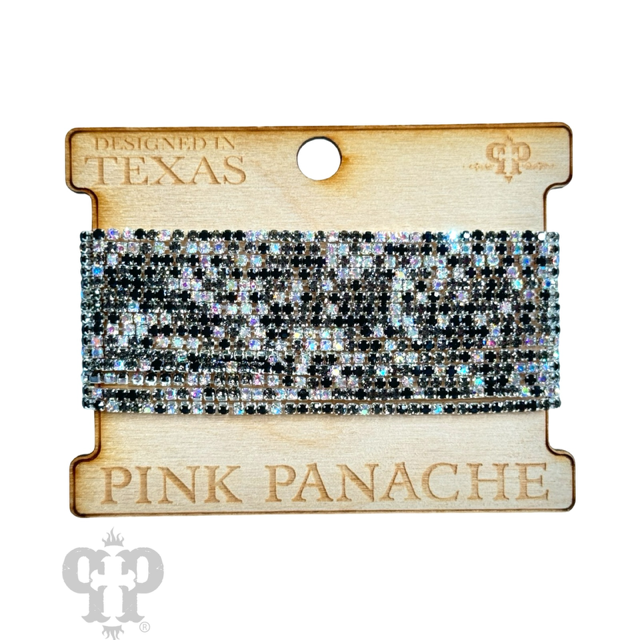 Rhinestone bracelet set, multiple strands