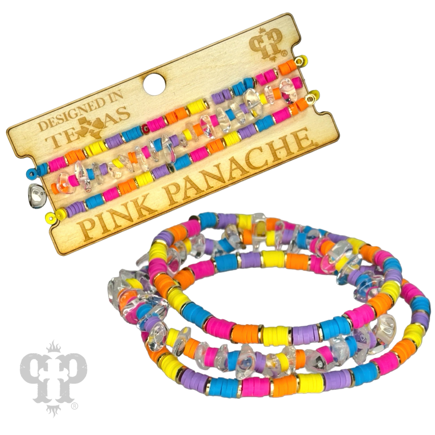 Variety bead bracelet stack set