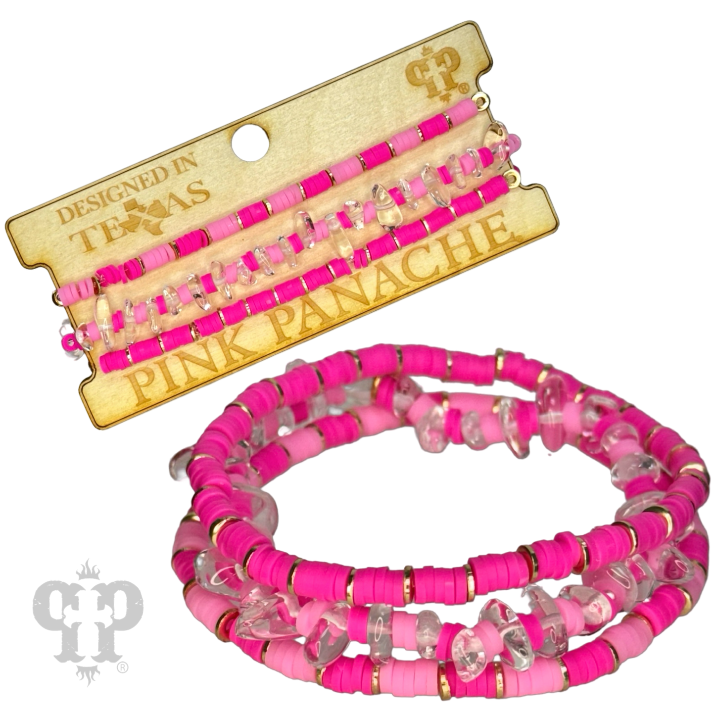 Variety bead bracelet stack set