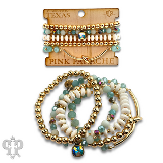 Infinity knot charm bracelet
