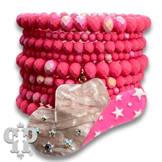 Cowboy hat charm bracelet