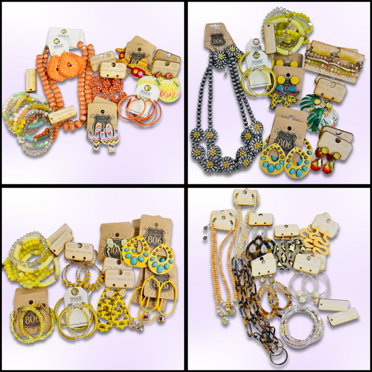 Shades of color jewelry bundle