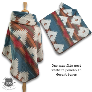 Western poncho, last call