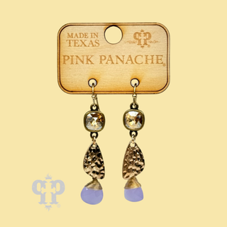 Crystal drop earring, Austrian crystal