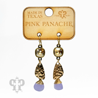 Crystal drop earring, Austrian crystal