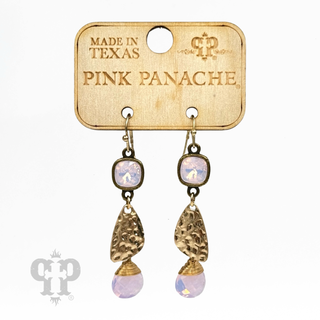 Crystal drop earring, Austrian crystal
