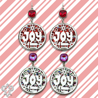 JOY earring with Austrian crystal