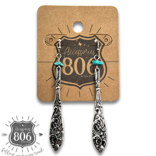 Spoon handle earring