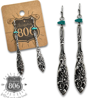 Spoon handle earring