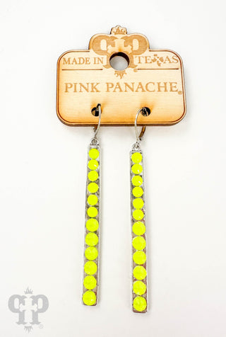 Neon yellow on silver