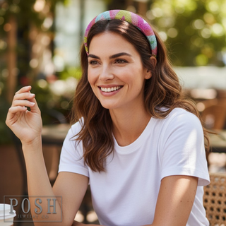 Rhinestone headband - LC