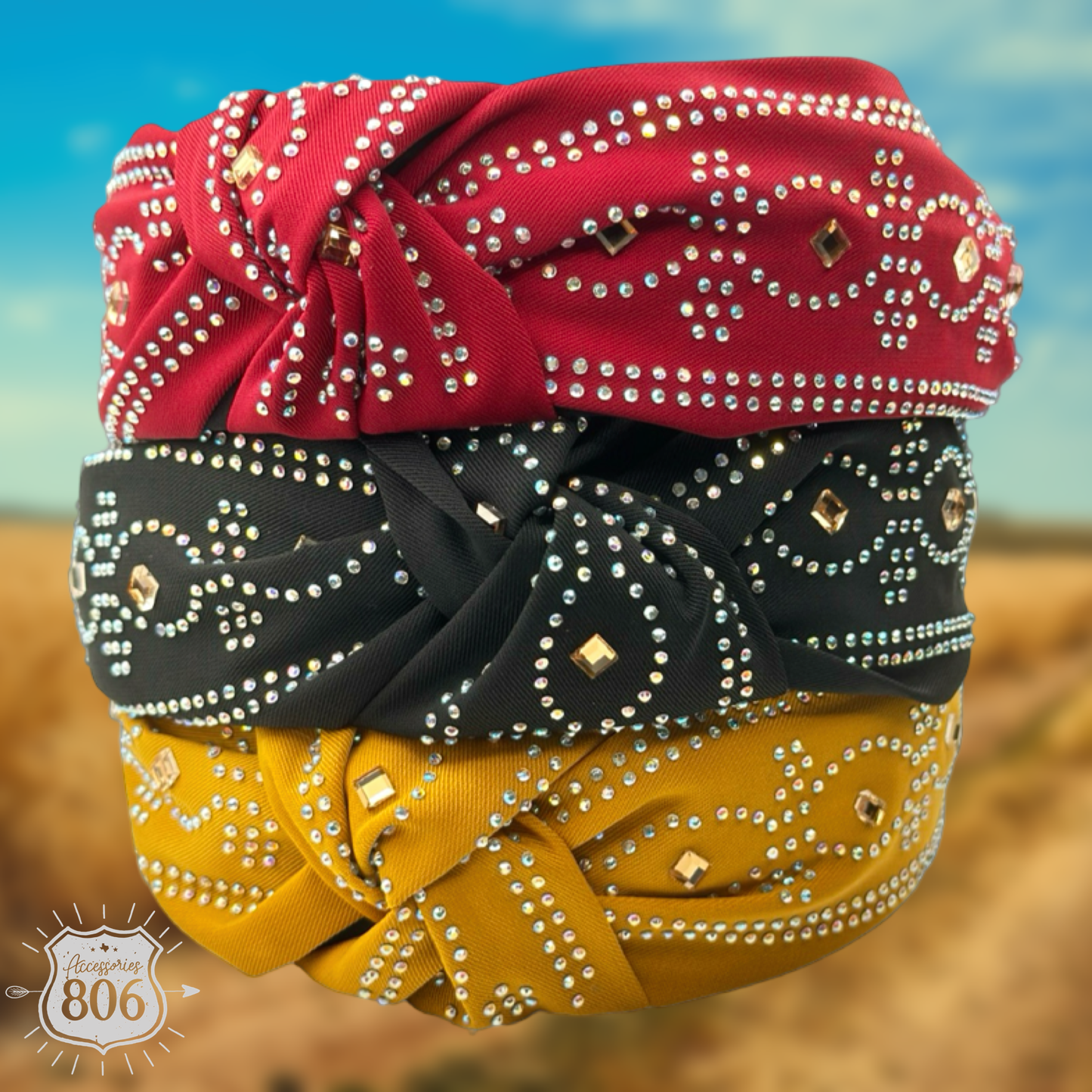 Boot stitch headband
