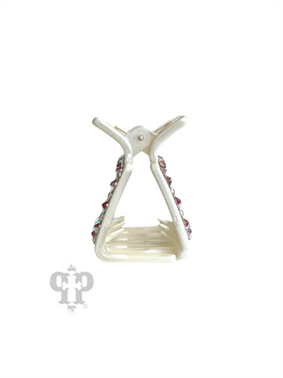 Rectangle rhinestone hair claw