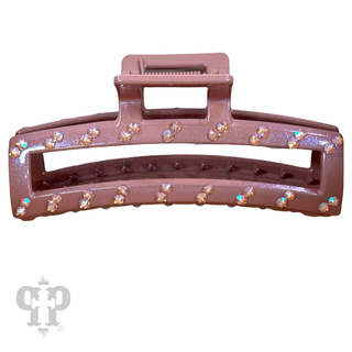 Rhinestone hair claw with hand-set crystals from Swarovski®