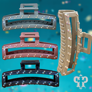 Rhinestone hair claw