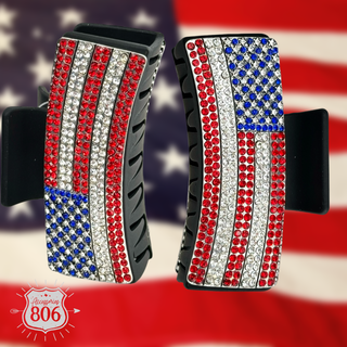 Patriotic hair clip
