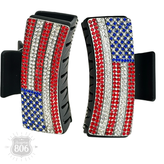 Patriotic hair clip