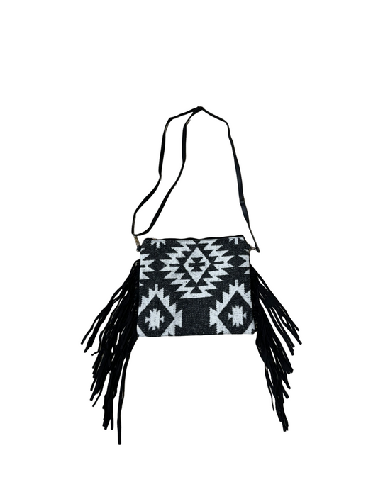 Fringe crossbody bag, last call