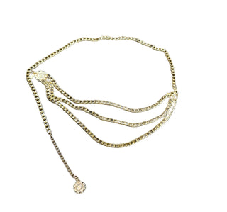 Three layer chain belt