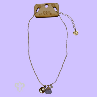 Crystal drop necklace, Austrian crystal