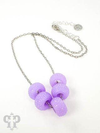 Sparkle wheel necklace