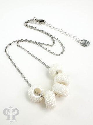 Sparkle wheel necklace
