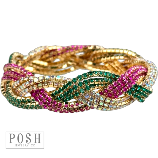 Rhinestone bracelet
