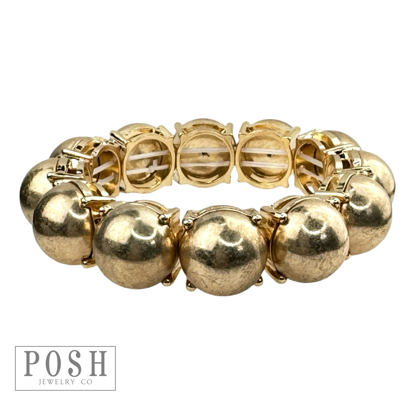 Matte bead bracelet