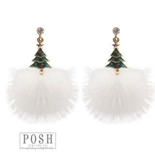 Christmas theme earring