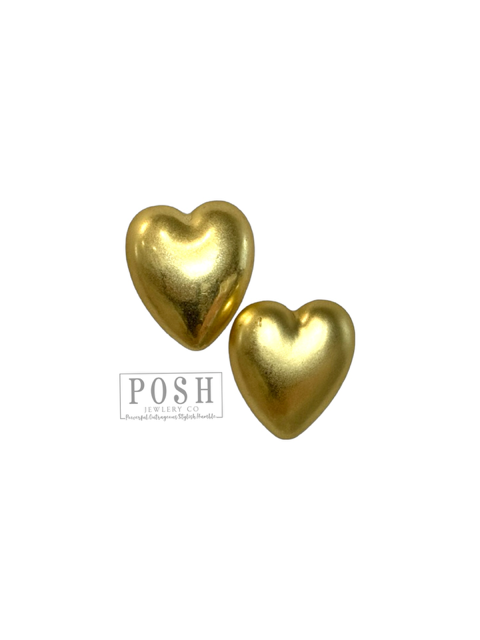 Heart earring