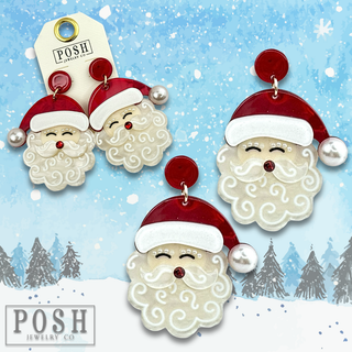 Charming Santa Earring