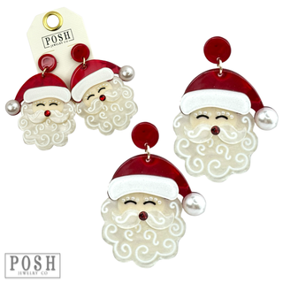 Charming Santa Earring