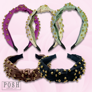 Satin headband - LC