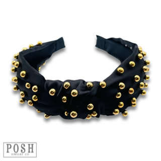Satin headband - LC