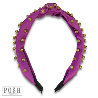 Satin headband - LC
