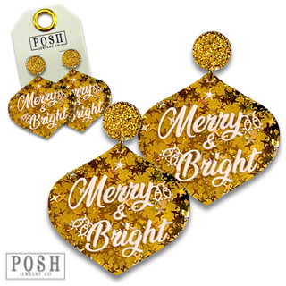 Merry & Bright ornament earring - LC