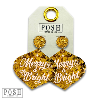 Merry & Bright ornament earring - LC