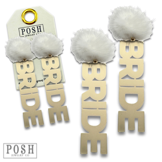 Bride charm earring - LC