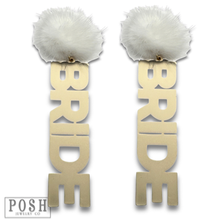 Bride charm earring - LC