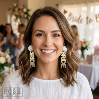 Bride charm earring - LC