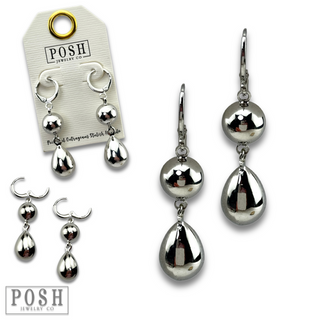 Shiny bead earring