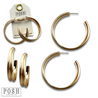 Double hoop earring