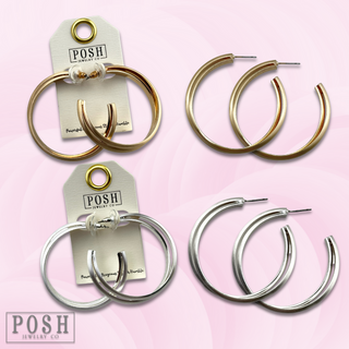Double hoop earring