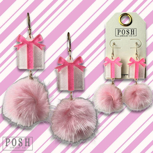 Christmas gift earring