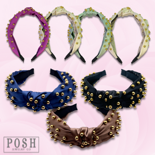 Satin headband