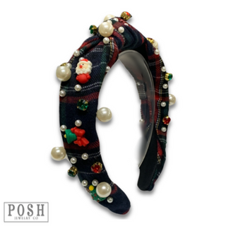 Christmas charm headband